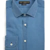 Favourbrook Light Indigo Rockwell Cotton Burligton Shirt- Shirts