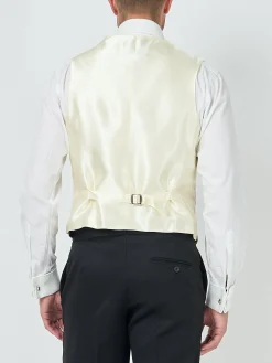 Favourbrook Light Multi Chevron Single Breasted 6 Button Waistcoat- Waistcoats | Single Breasted Waistcoats
