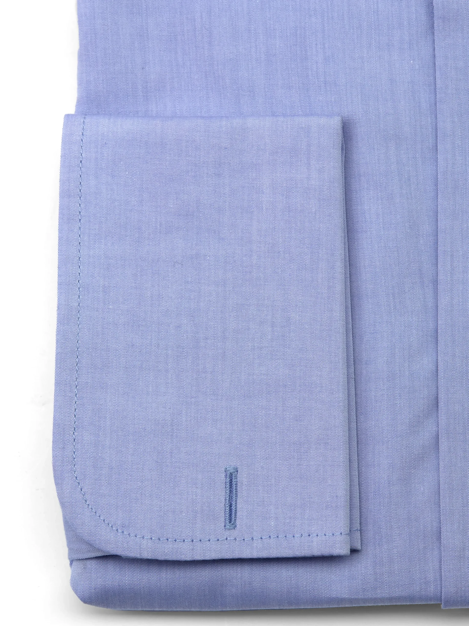 Favourbrook Lilac Blue Poplin Cotton Gatsby Shirt- Shirts