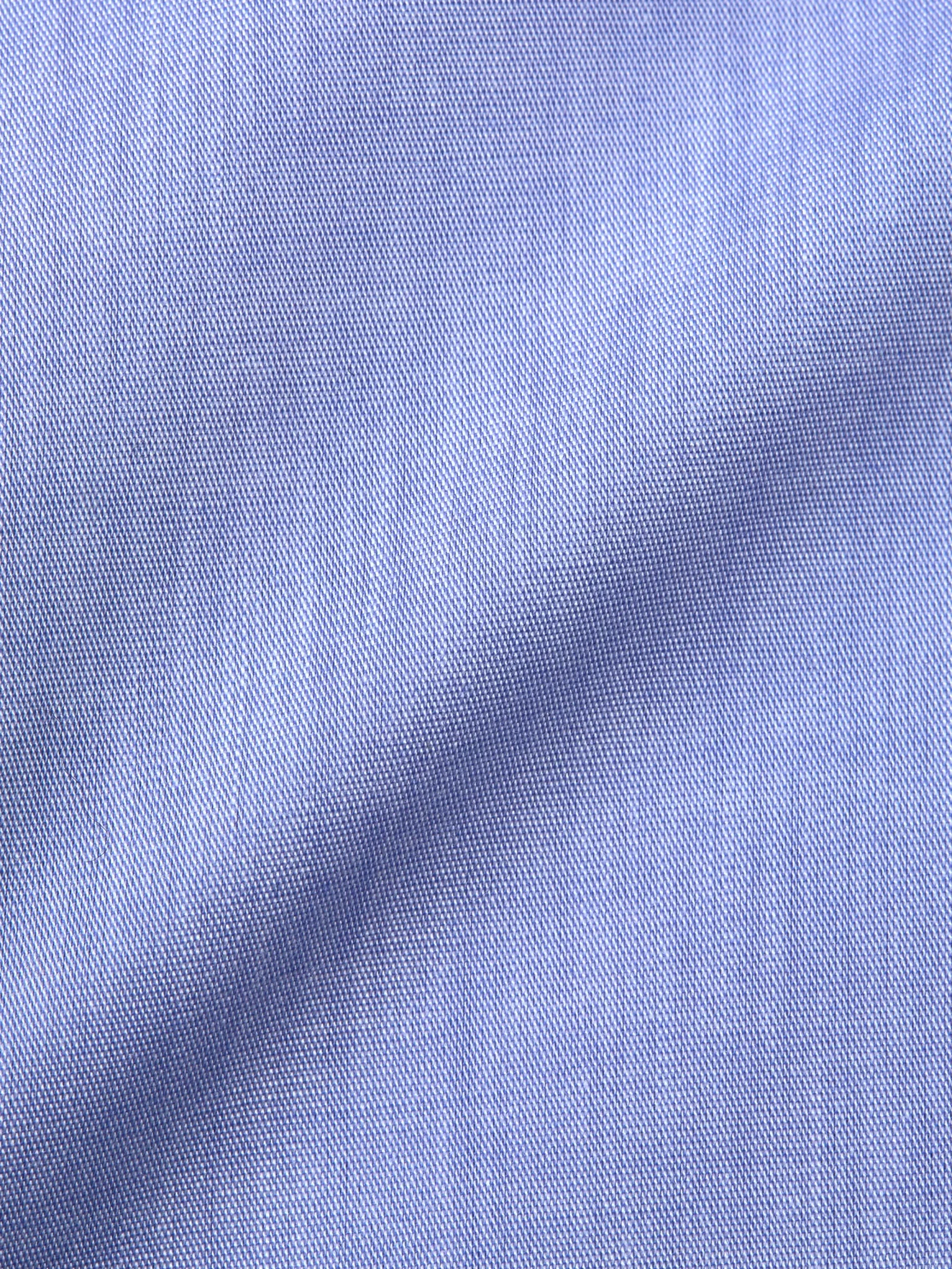Favourbrook Lilac Blue Poplin Cotton Gatsby Shirt- Shirts