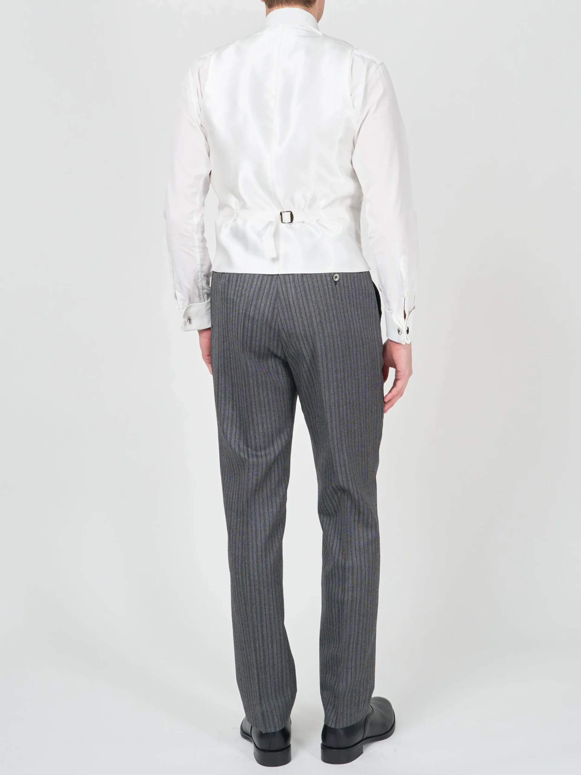 Favourbrook Lilac Randwick Double Breasted 8 Button Shawl Lapel Piped Waistcoat- Wedding Attire | Waistcoats