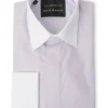 Favourbrook Lilac/White Steed Cotton Gatsby Shirt- Shirts