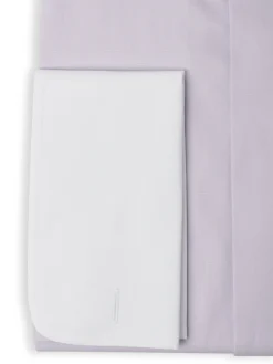 Favourbrook Lilac/White Steed Cotton Gatsby Shirt- Shirts
