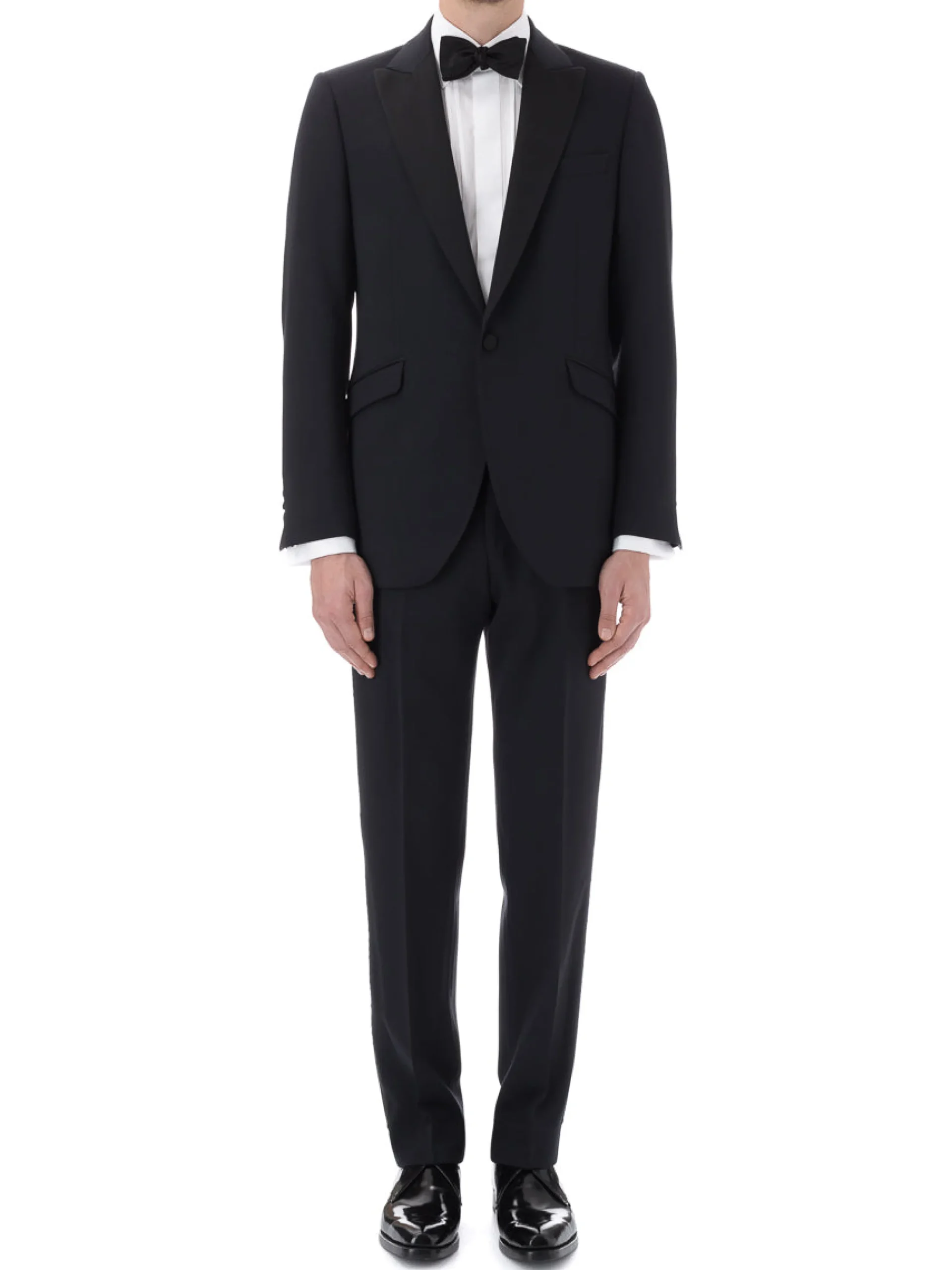 Favourbrook Midnight Hampton Wool Dinner Jacket- Eveningwear | Groomswear