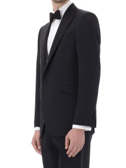 Favourbrook Midnight Hampton Wool Dinner Jacket- Eveningwear | Groomswear