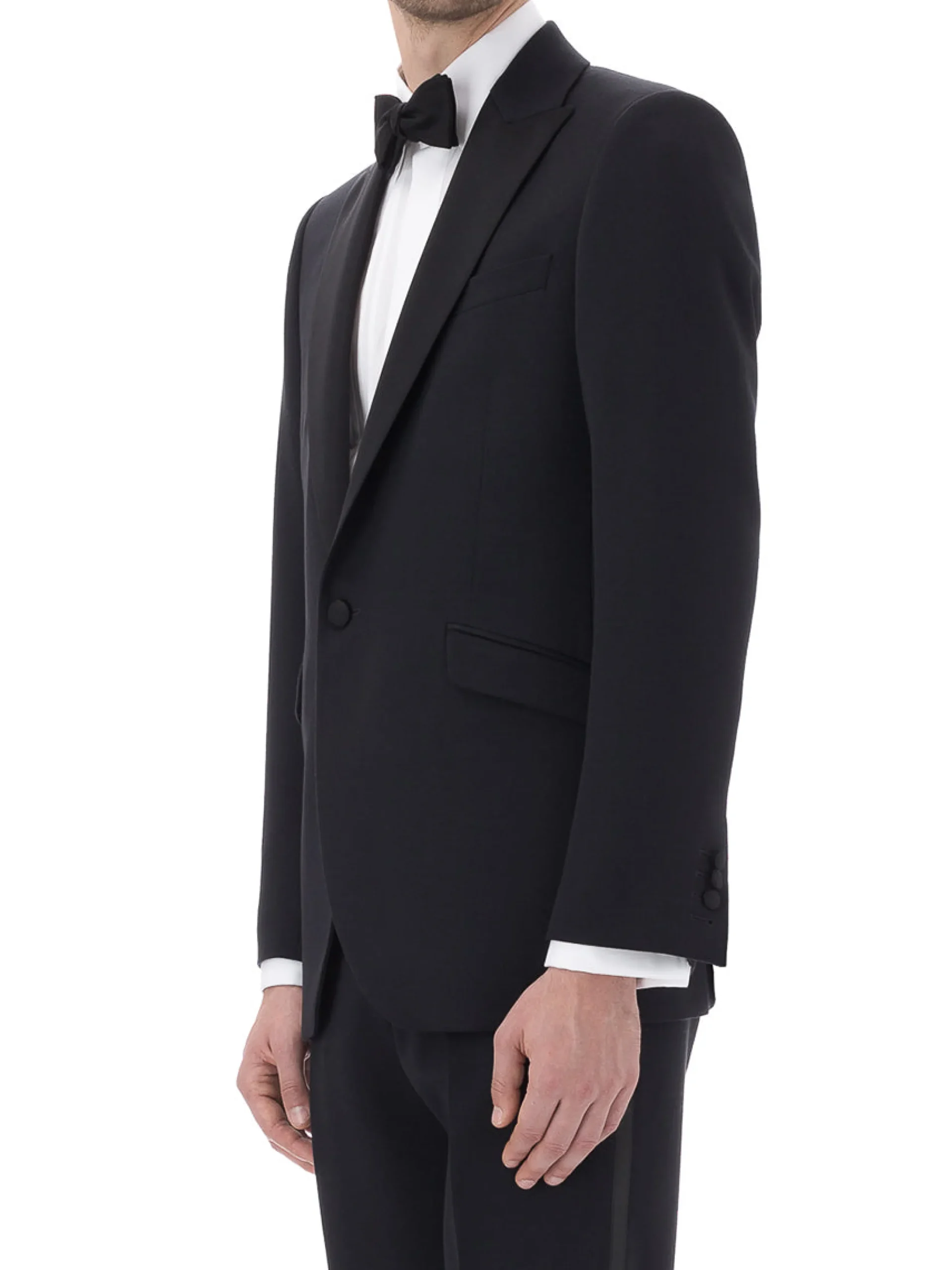 Favourbrook Midnight Hampton Wool Dinner Jacket- Eveningwear | Groomswear
