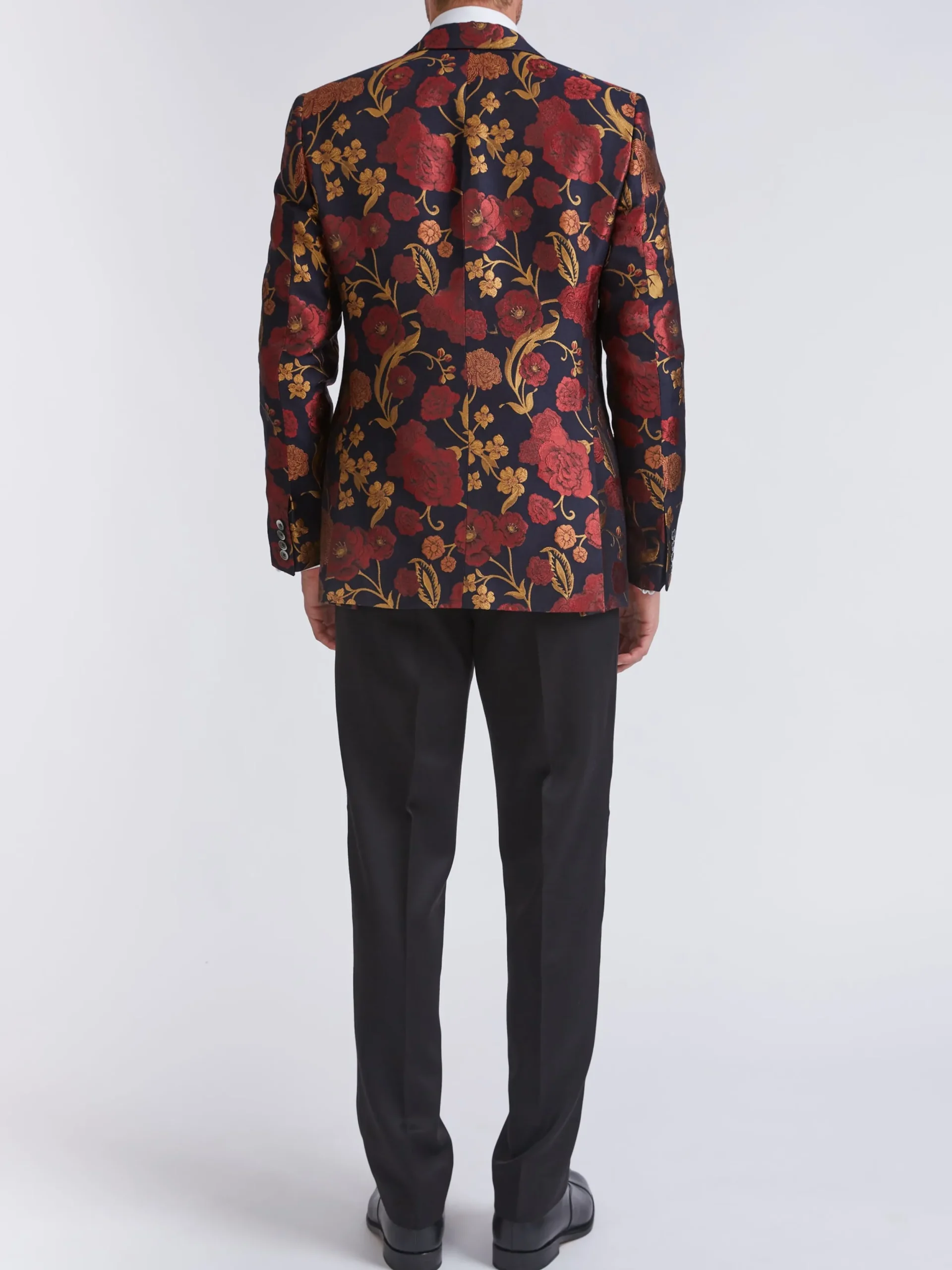 Favourbrook Midnight Red Winnington Newport Jacket- Eveningwear | Dinner Jackets