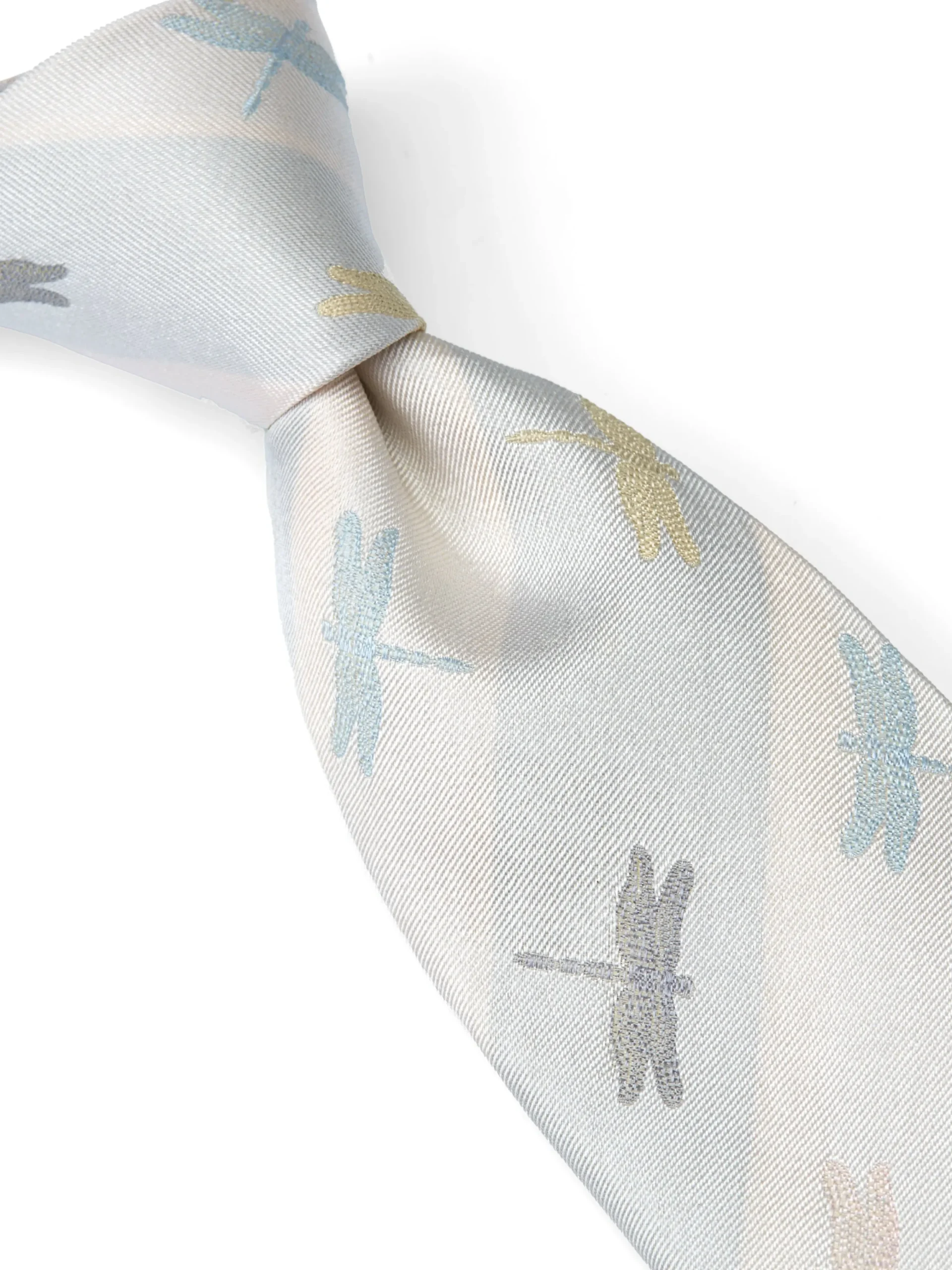 Favourbrook Multi Dragonfly Silk Tie- Ties