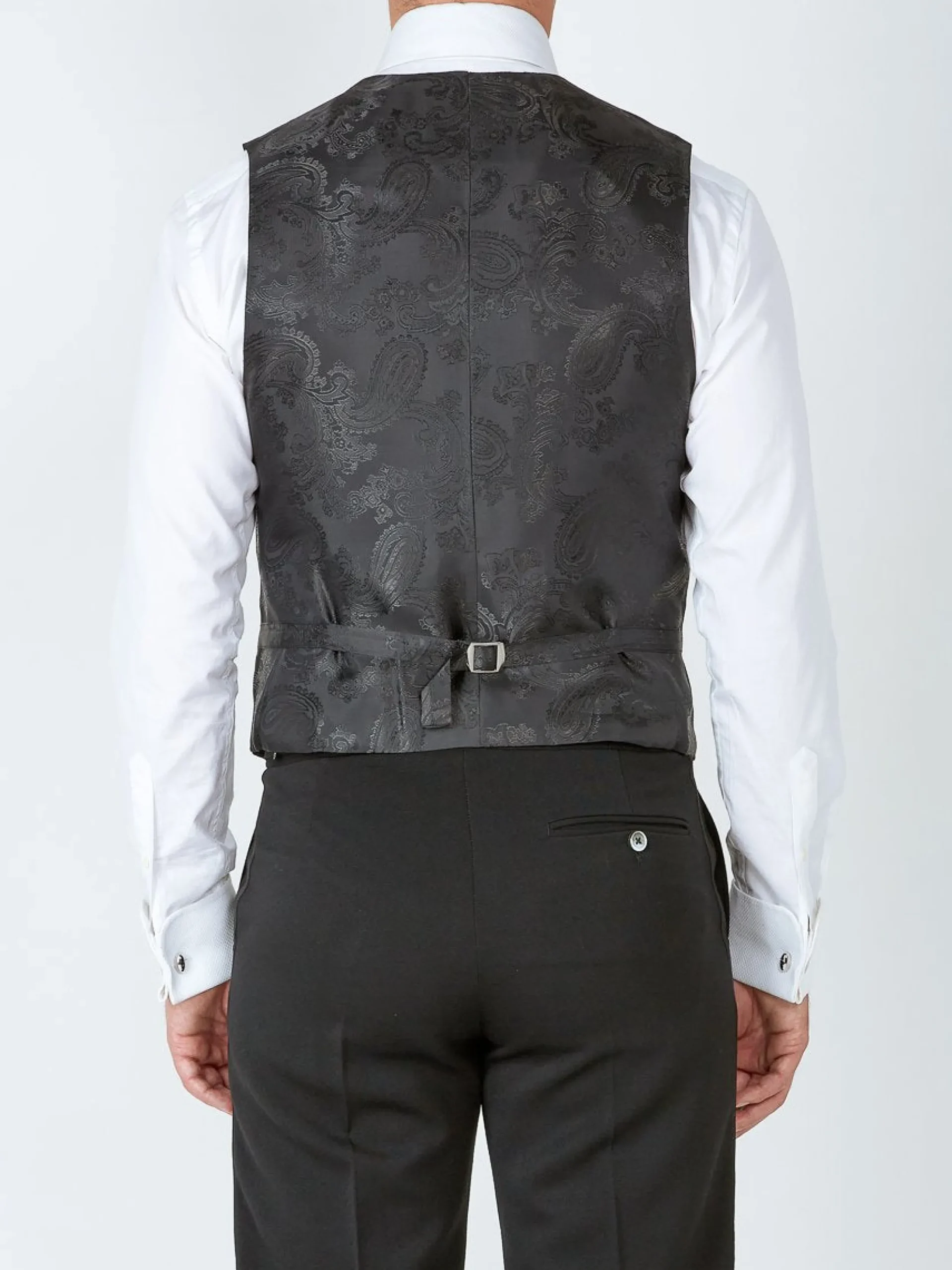 Favourbrook Multi Dunrobin Wool Single Breasted 6 Button Ticket Pocket Waistcoat- Waistcoats | Evening Waistcoats