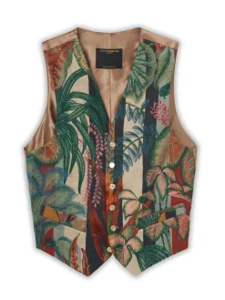 Favourbrook Multi Parbrook Single Breasted 6 Button Waistcoat- Waistcoats | Single Breasted Waistcoats