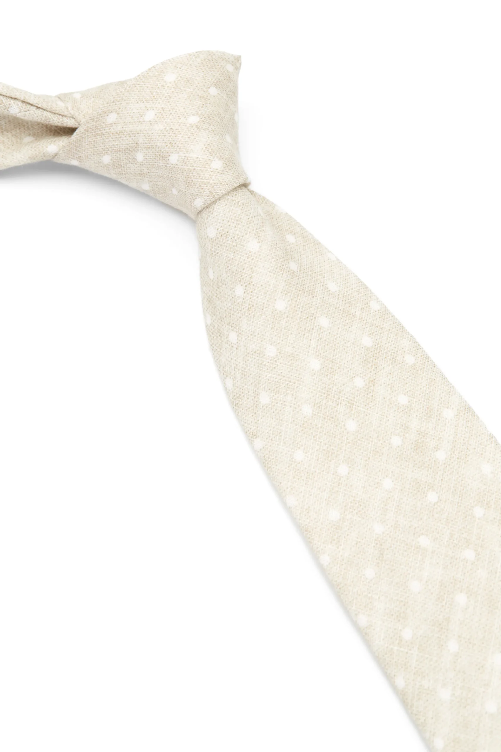 Favourbrook Natural Spot Milford Tie- Ties