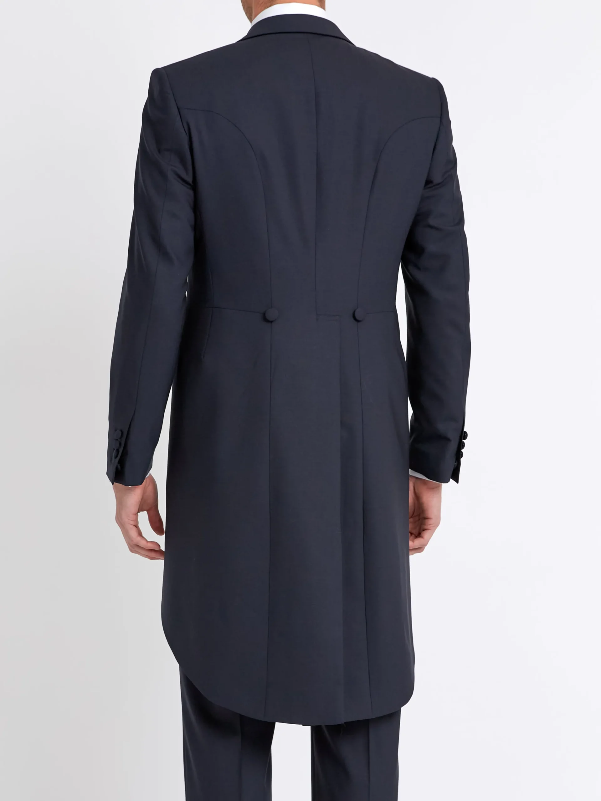 Favourbrook Navy Ascot Wool Morning Coat- Royal Ascot | Wedding Attire