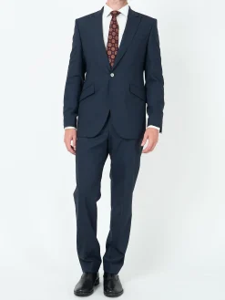 Favourbrook Navy Dalton Wool Newport Jacket- Suits