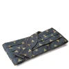 Favourbrook Navy Gold Bees Silk Pleated Cummerbund & Bow Tie Set- Bow Ties & Cummerbund Sets