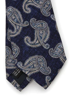 Favourbrook Navy Halworth Silk Tie- Ties