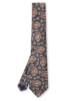 Favourbrook Navy Hoyland Silk Tie- Ties