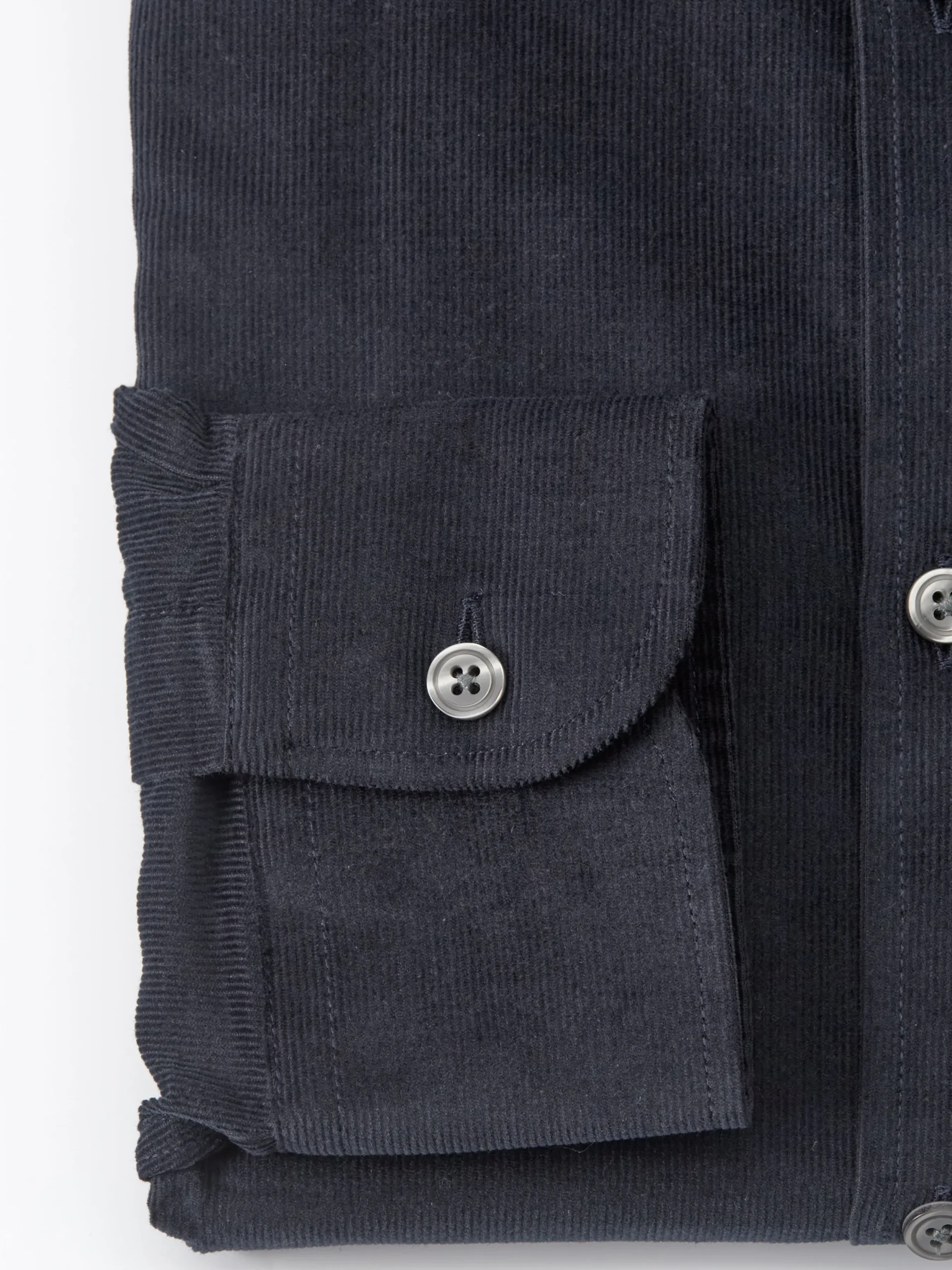 Favourbrook Navy Mersey Cord Burlington Shirt- Shirts