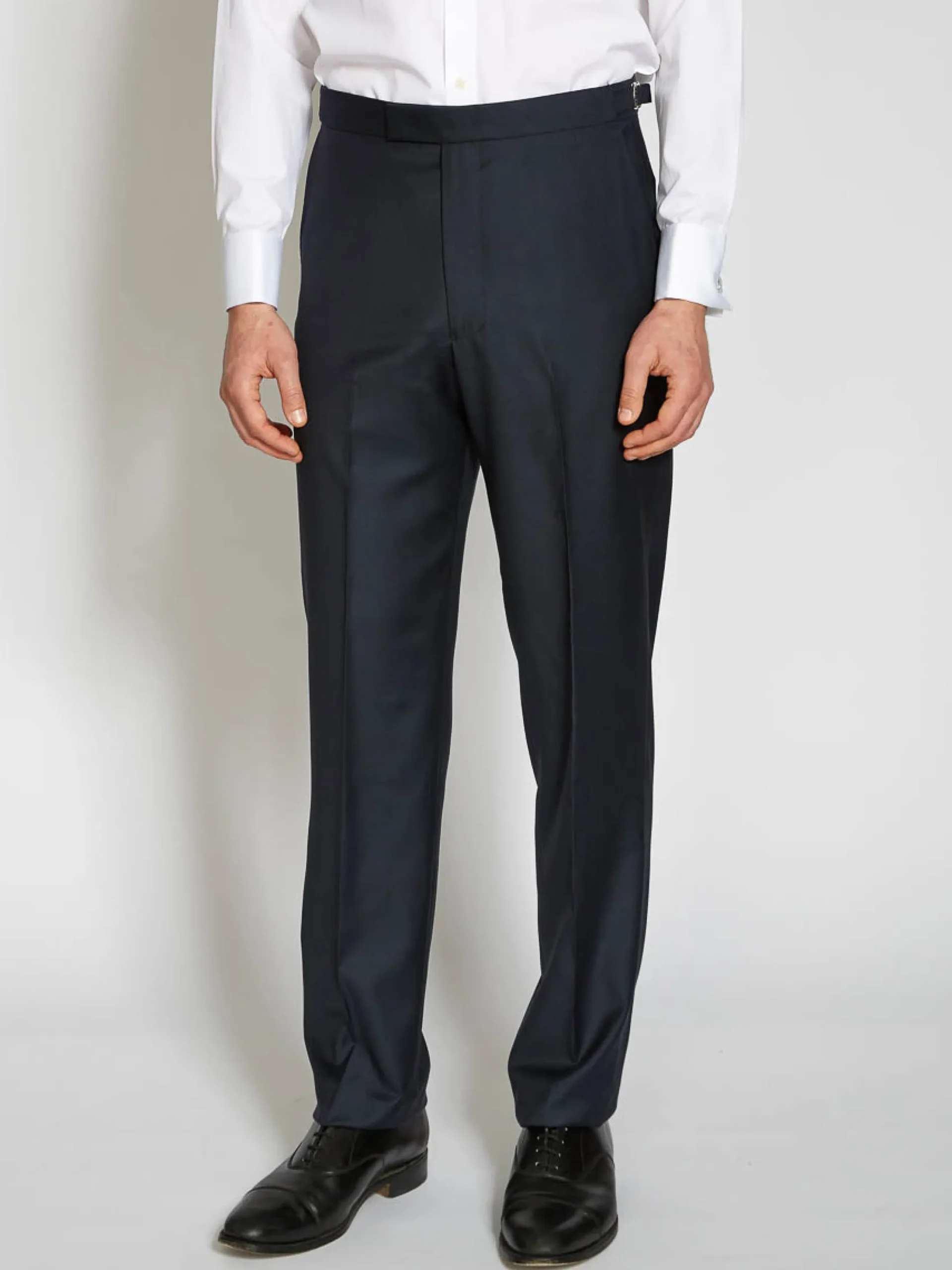 Favourbrook Navy Wellington Dress Trousers- Trousers