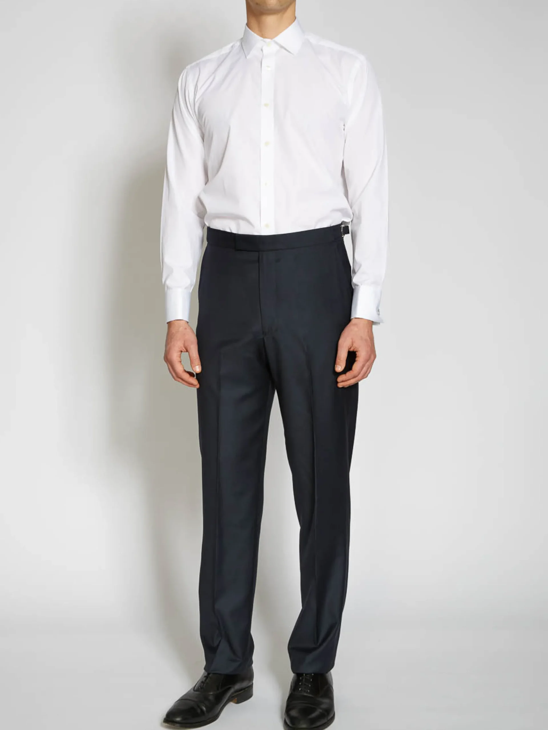 Favourbrook Navy Wellington Dress Trousers- Trousers