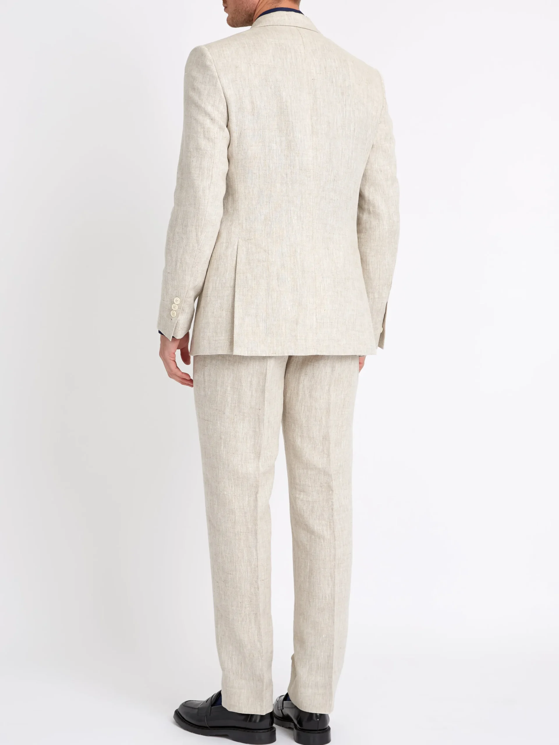 Favourbrook Oatmeal Allercombe Linen Ebury Jacket- Suits