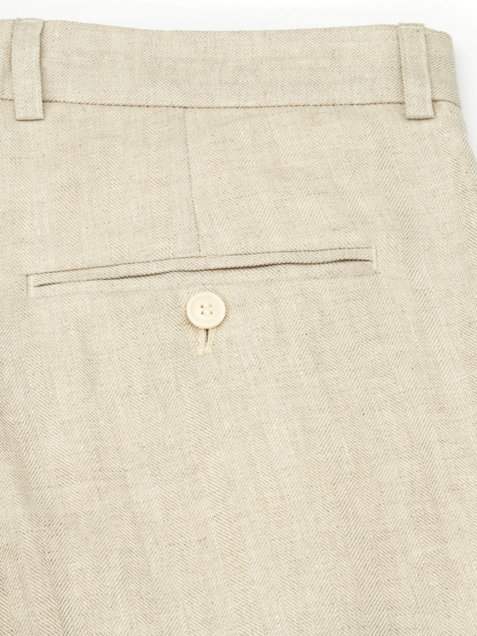 Favourbrook Oatmeal Dawlish Windsor Trouser- Trousers | Suits