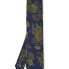 Favourbrook Olive Bourgainville Silk Tie- Ties