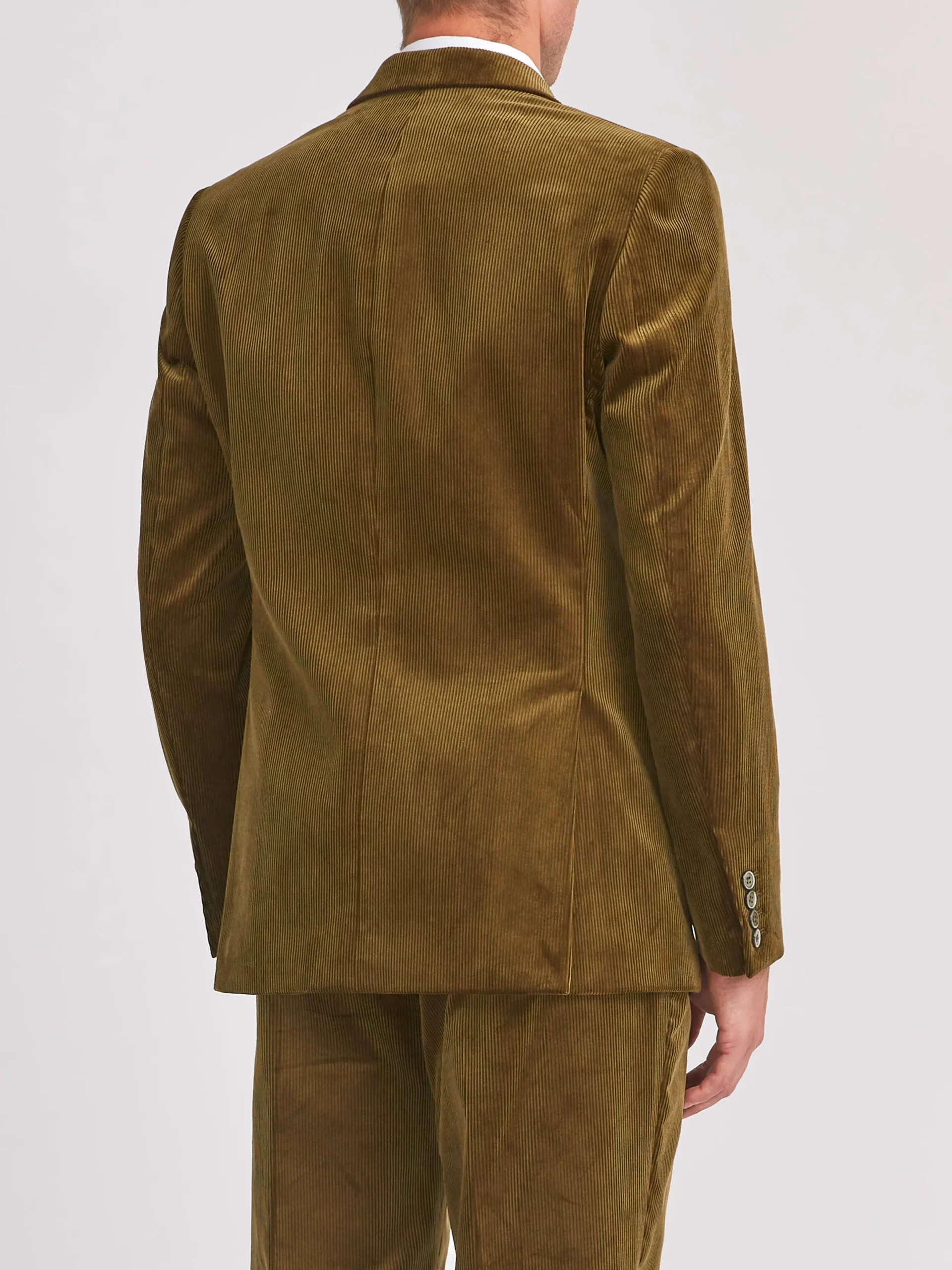 Favourbrook Olive Hatfield Cord Newport Jacket- Suits