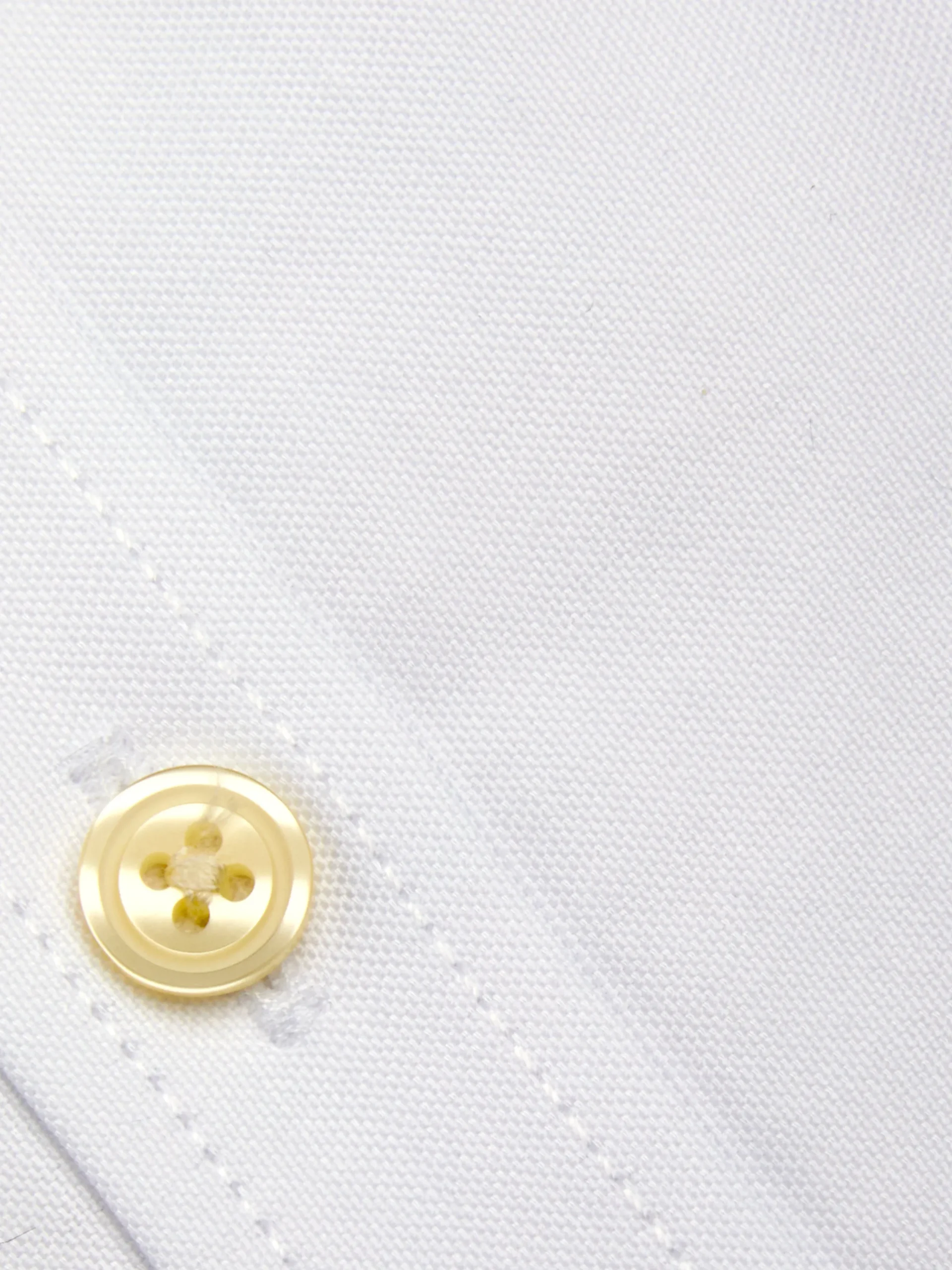 Favourbrook Oxford White Cotton Burlington Shirt- Shirts