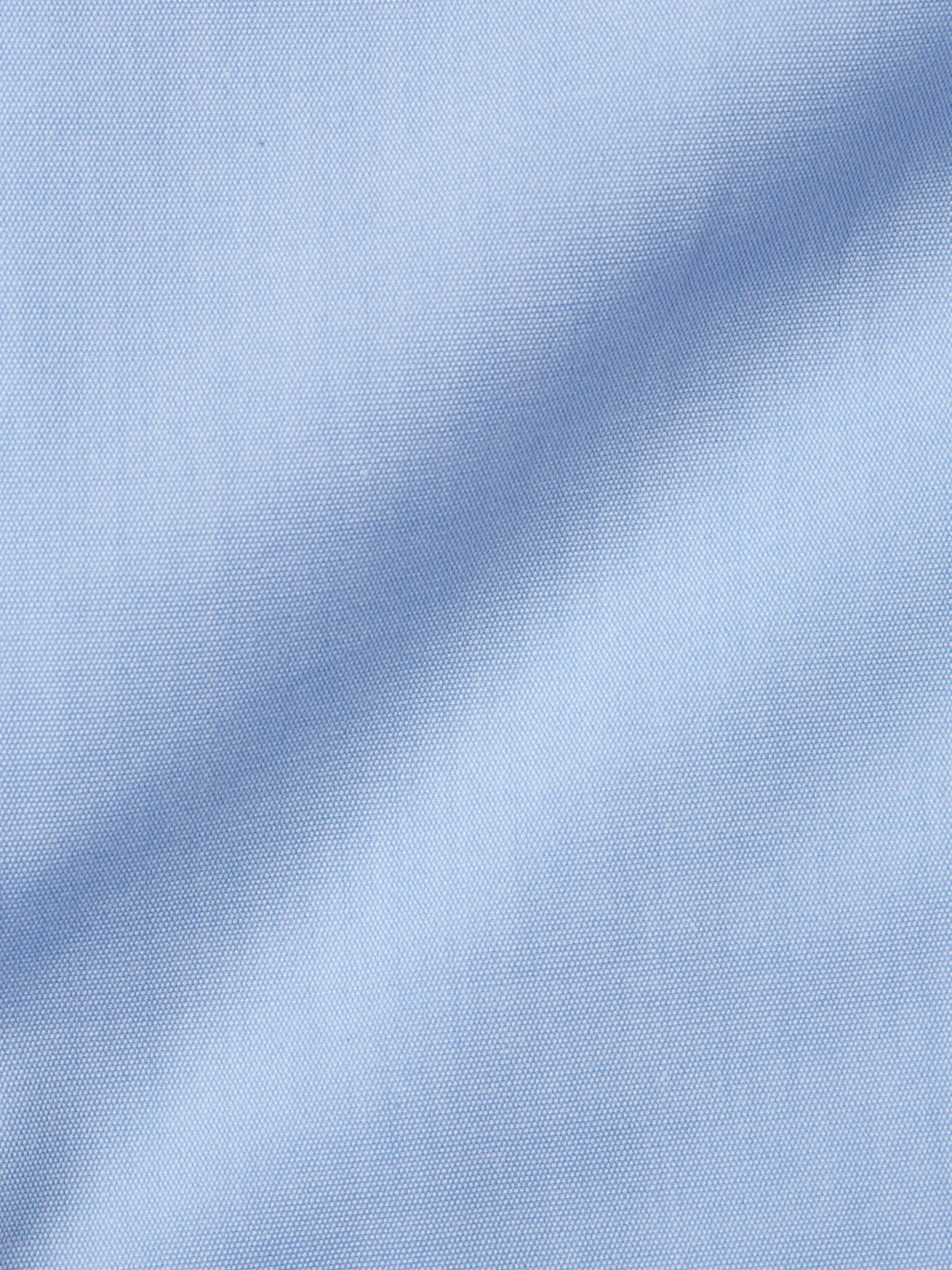 Favourbrook Pale Blue Poplin Cotton Gatsby Shirt- Shirts