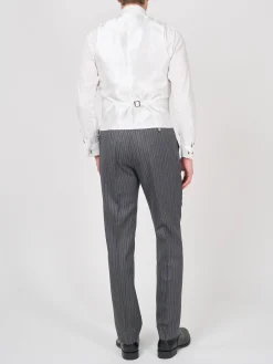 Favourbrook Pale Pink Wolferton Double Breasted 8 Button Shawl Lapel Waistcoat- Wedding Attire | Waistcoats