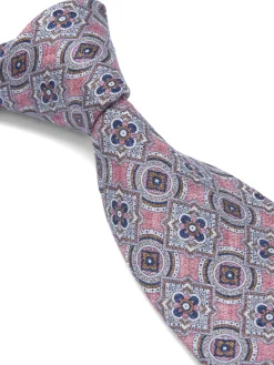 Favourbrook Pink Garston Silk Tie- Ties