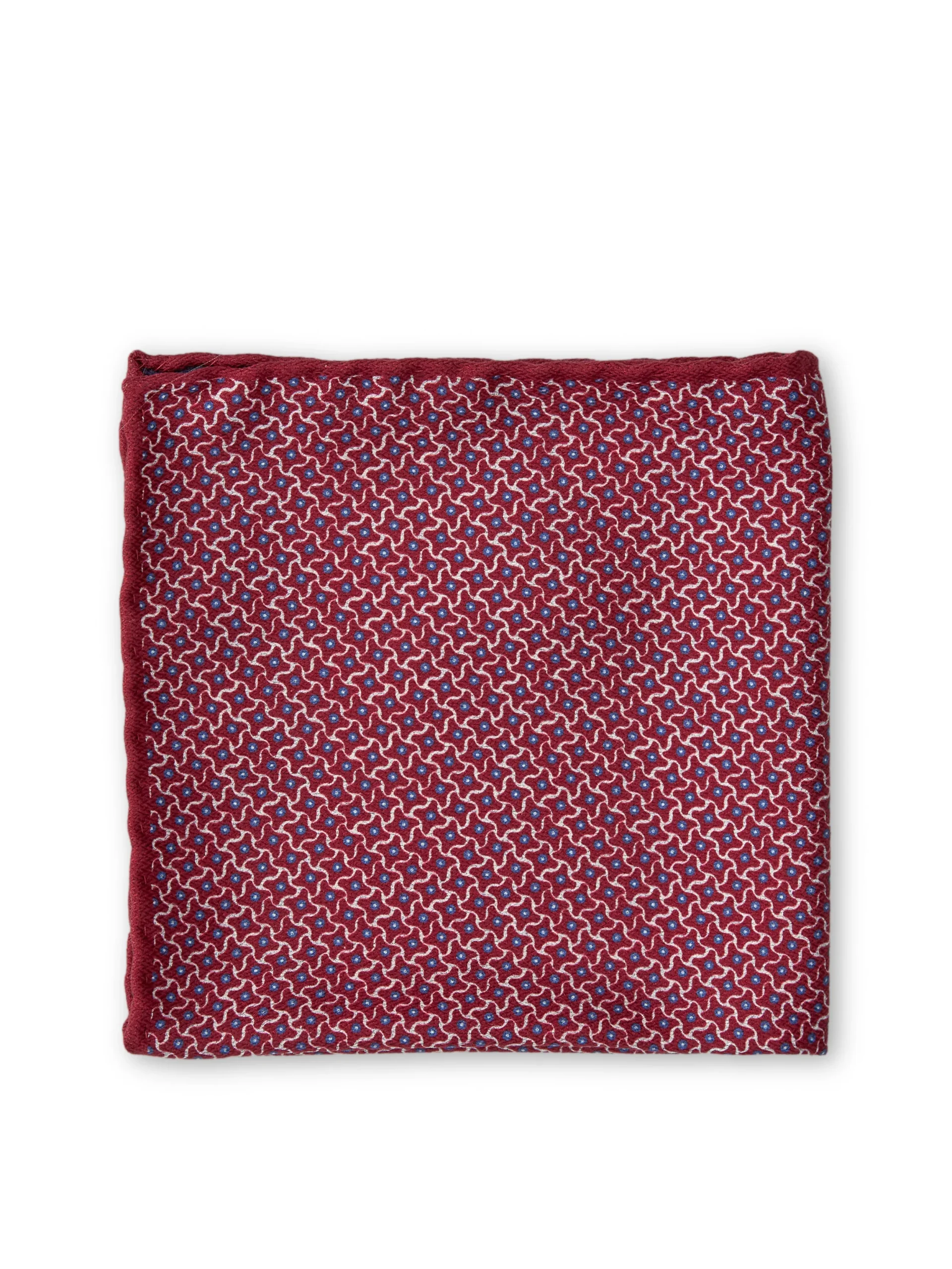 Favourbrook Pink Sandham Silk Pocket Square- Pocket Squares