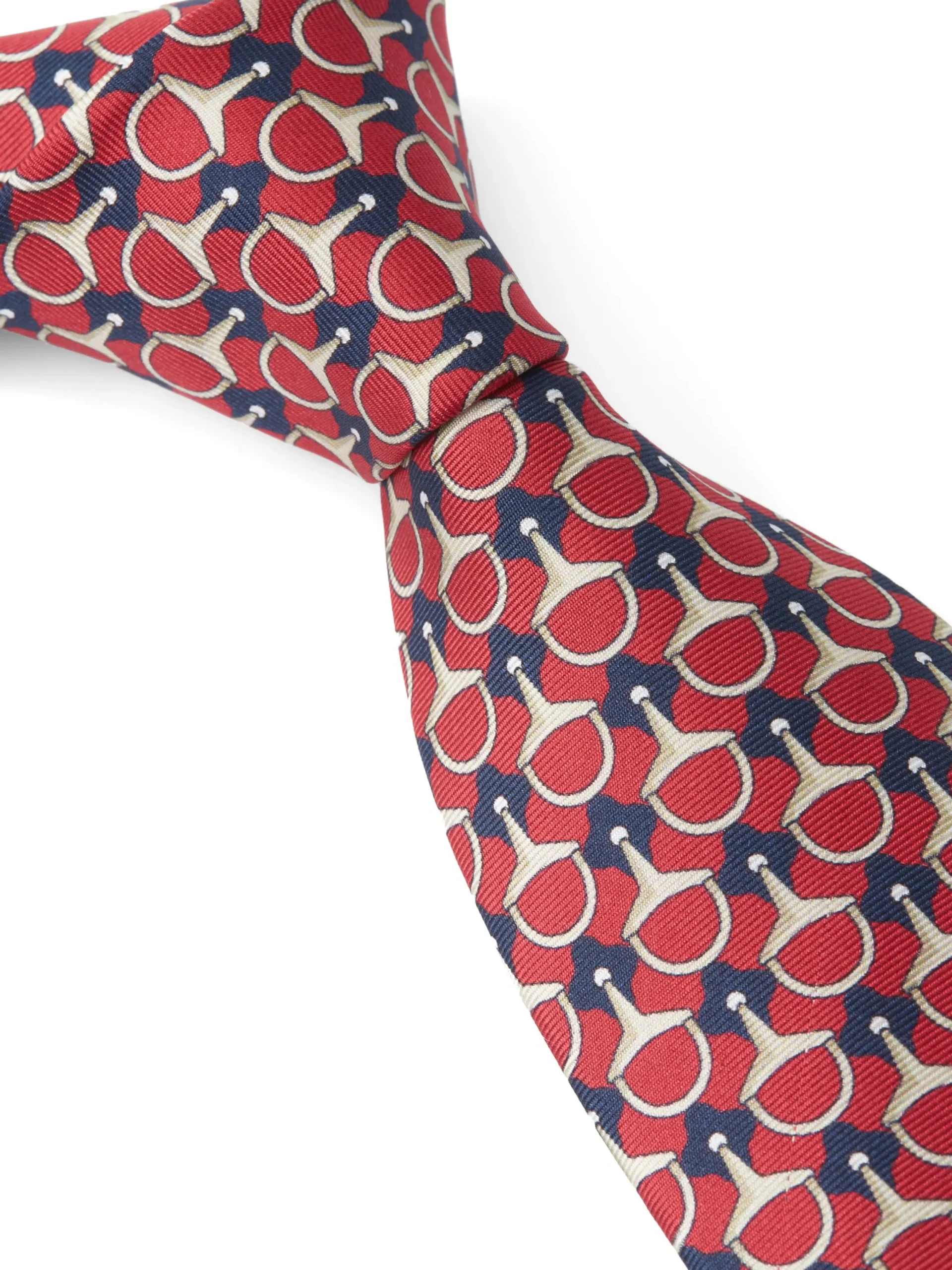 Favourbrook Red Stirrup Tie- Ties