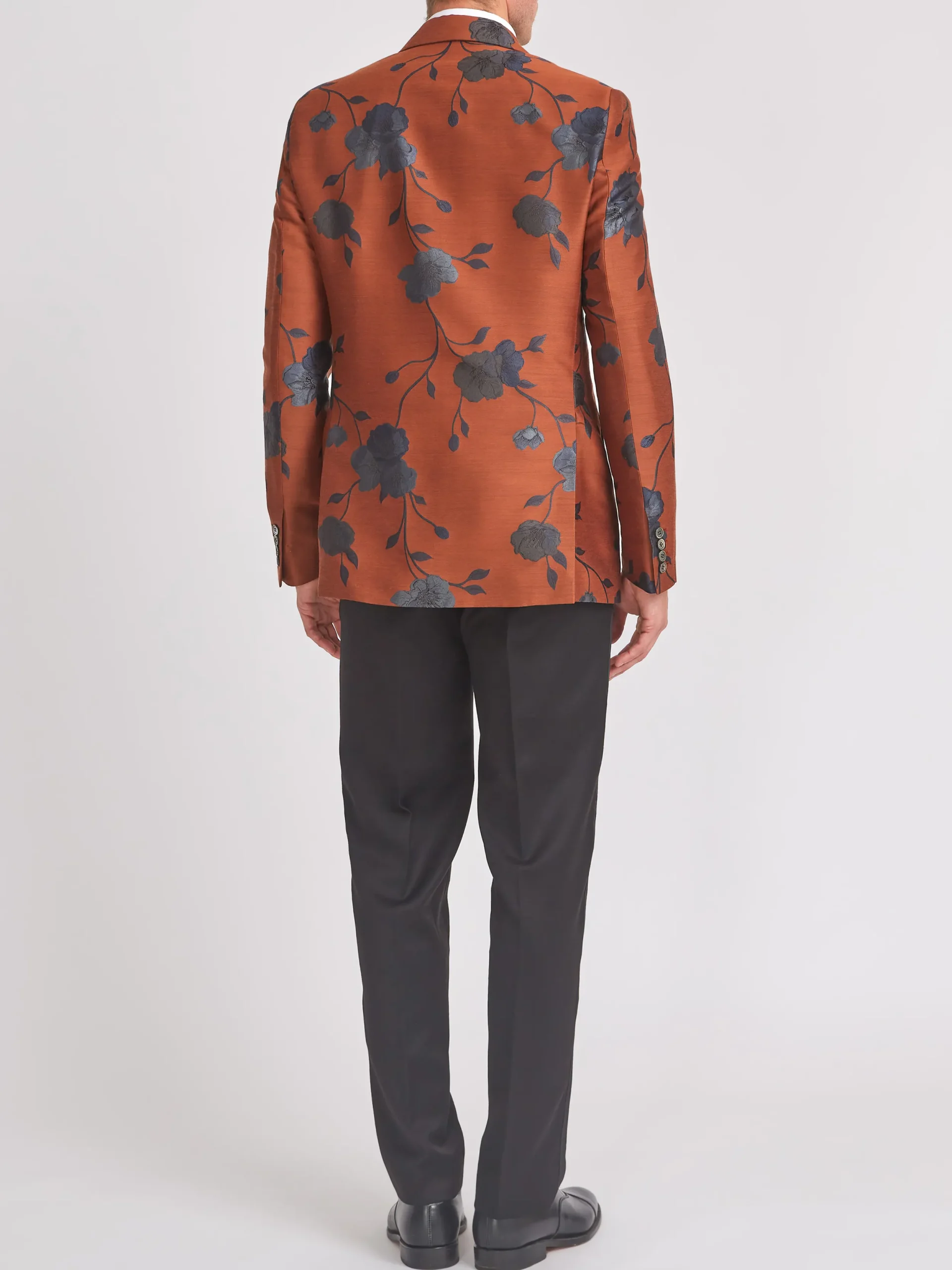 Favourbrook Rust Grantham Newport Jacket- Dinner Jackets