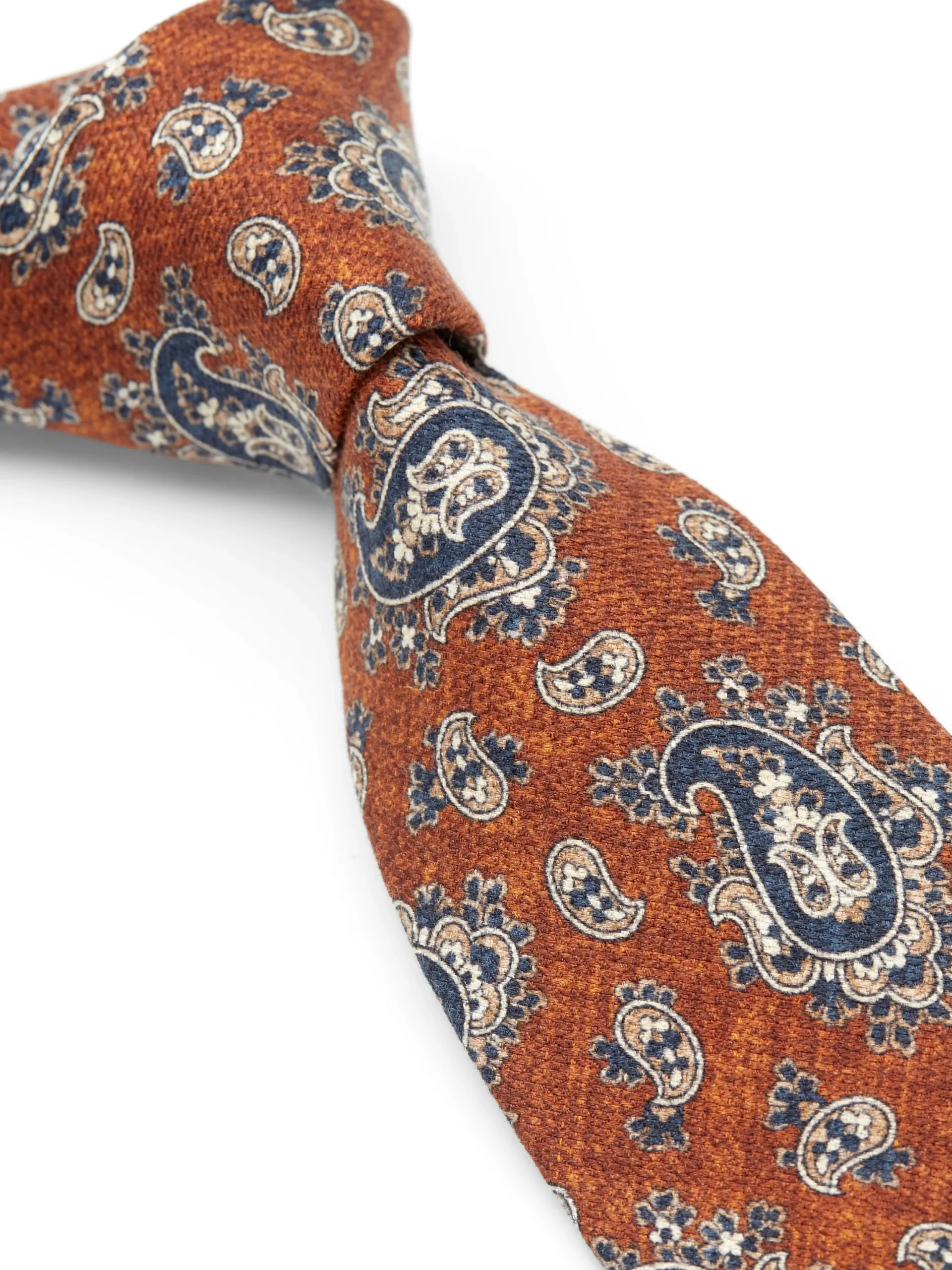 Favourbrook Rust Hoyland Silk Tie- Ties