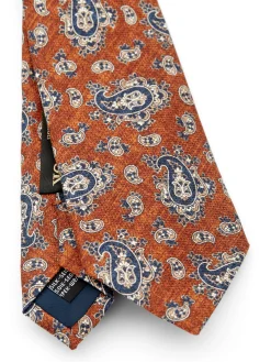 Favourbrook Rust Hoyland Silk Tie- Ties