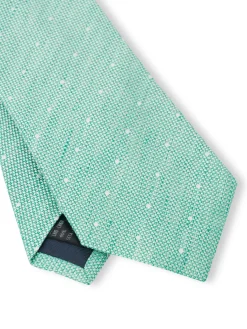 Favourbrook Sage Green Ledbury Linen Tie- Ties