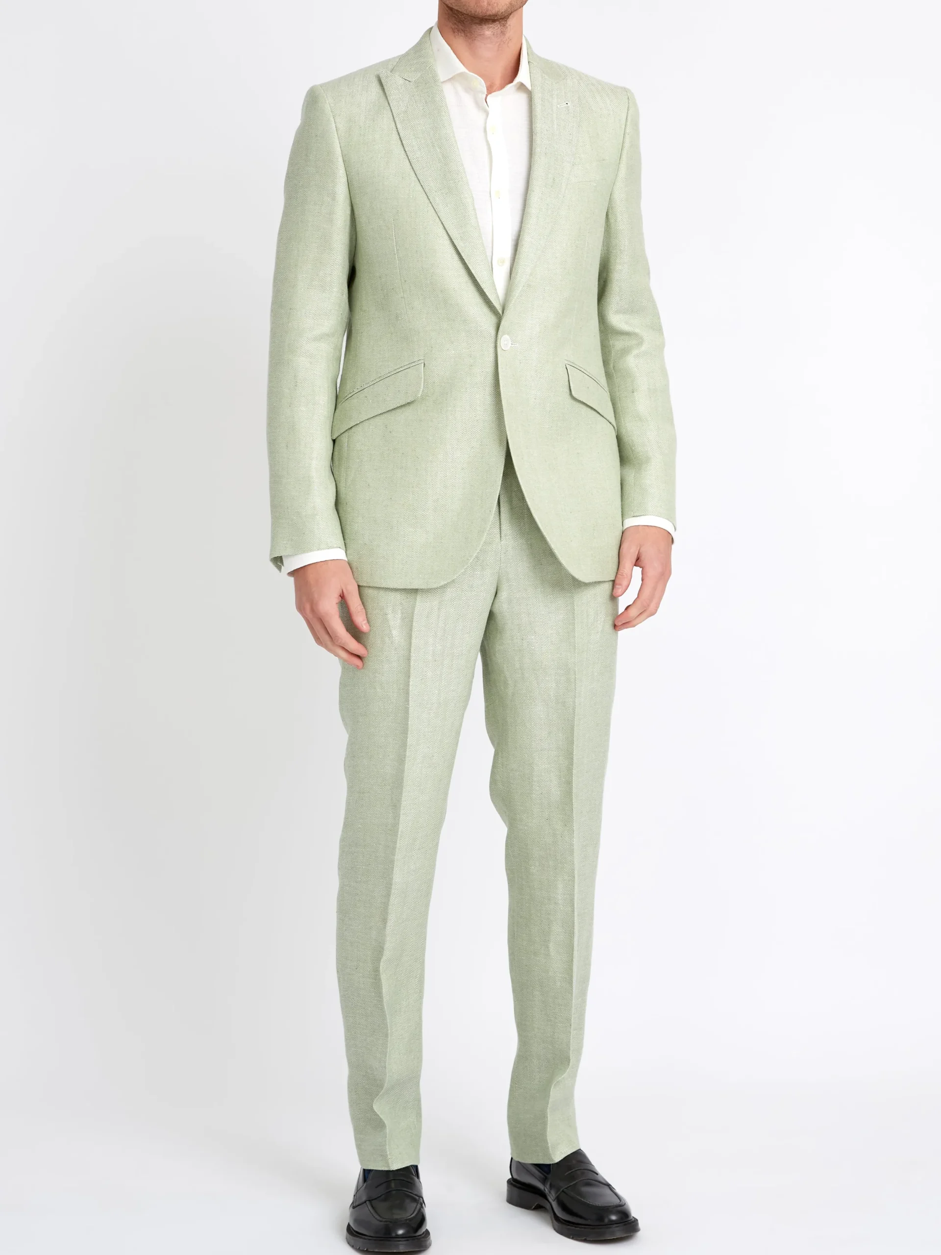 Favourbrook Sage Green Randwick Ebury Jacket- Suits