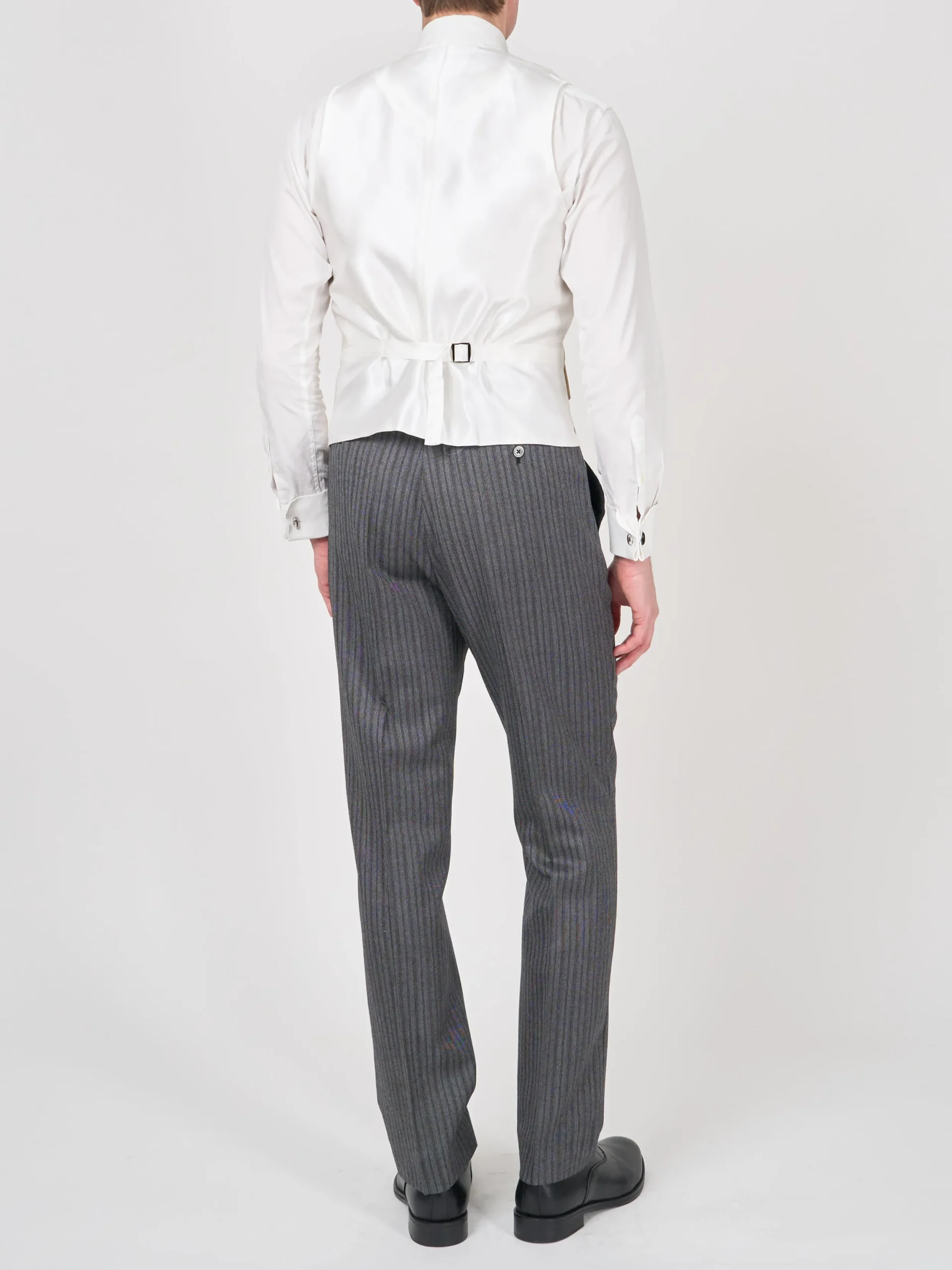 Favourbrook Sand Randwick Double Breasted 8 Button Shawl Lapel Piped Waistcoat- Wedding Attire | Waistcoats