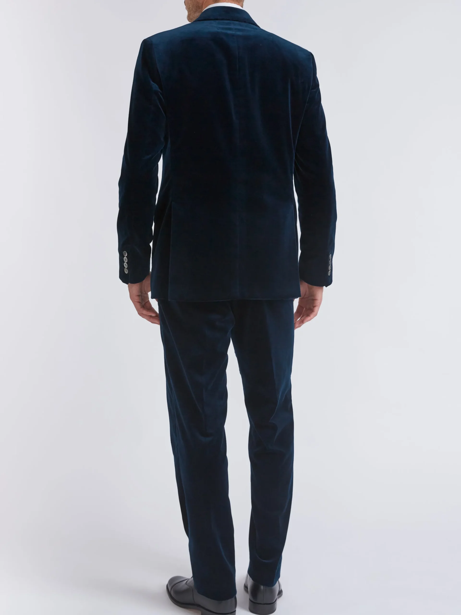 Favourbrook Sapphire Blue Velvet Newport Jacket- Velvet Jackets | Suits