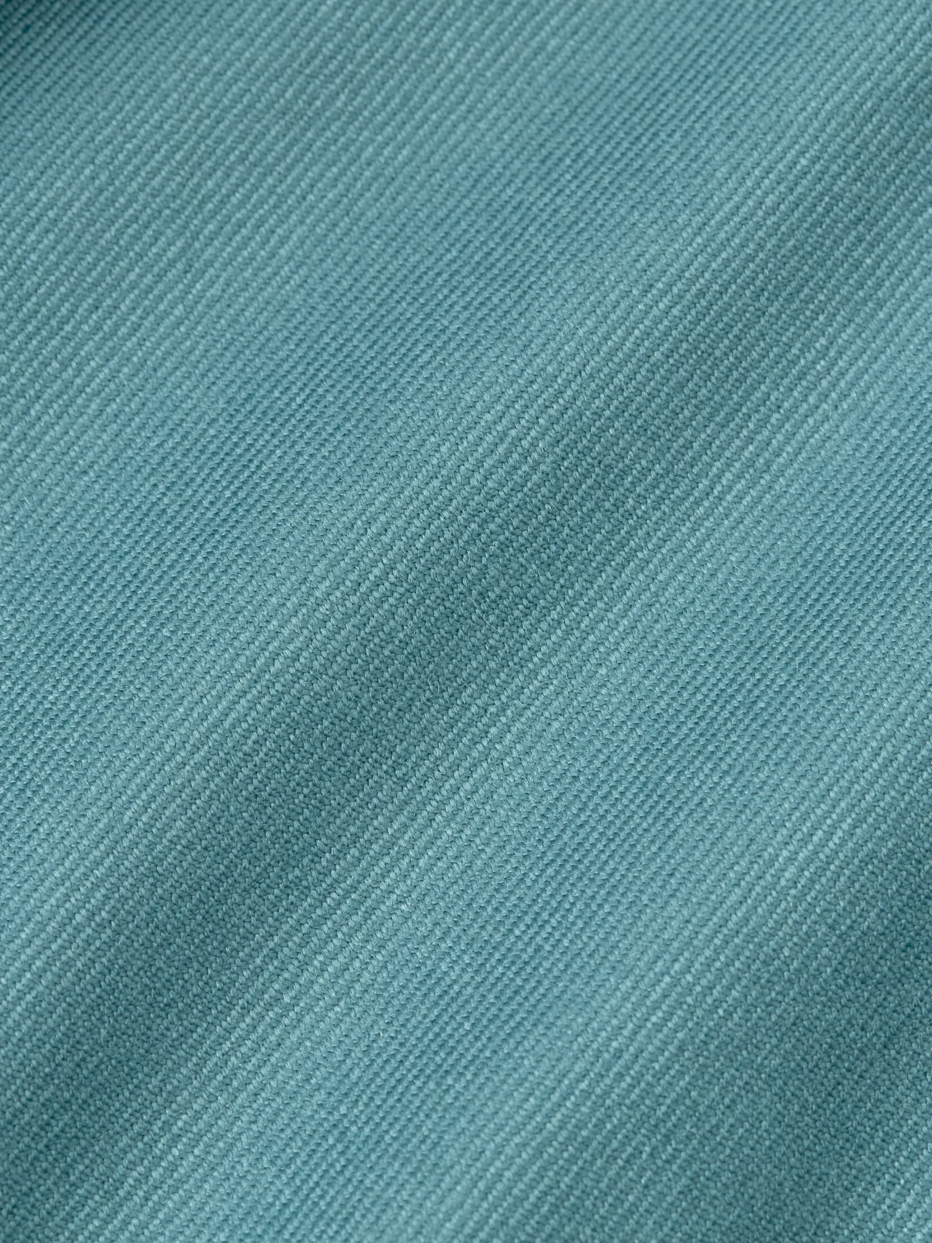 Favourbrook Sea Green Wool Double Breasted 8 Button Shawl Lapel Piped Waistcoat- Waistcoats | Shawl Lapel Waistcoats