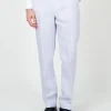 Favourbrook Sky Blue Randwick Linen Dress Trouser- Wedding Attire | Trousers
