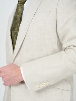 Favourbrook Stone Evering Linen Ebury Jacket- Wedding Attire