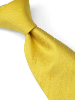 Favourbrook Sunflower Douppion Silk Tie- Ties