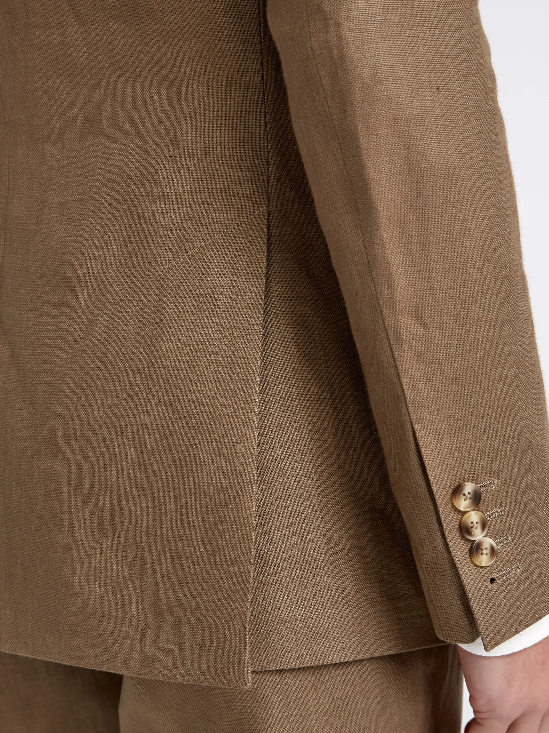 Favourbrook Taupe Evering Linen Ebury Jacket- Suits