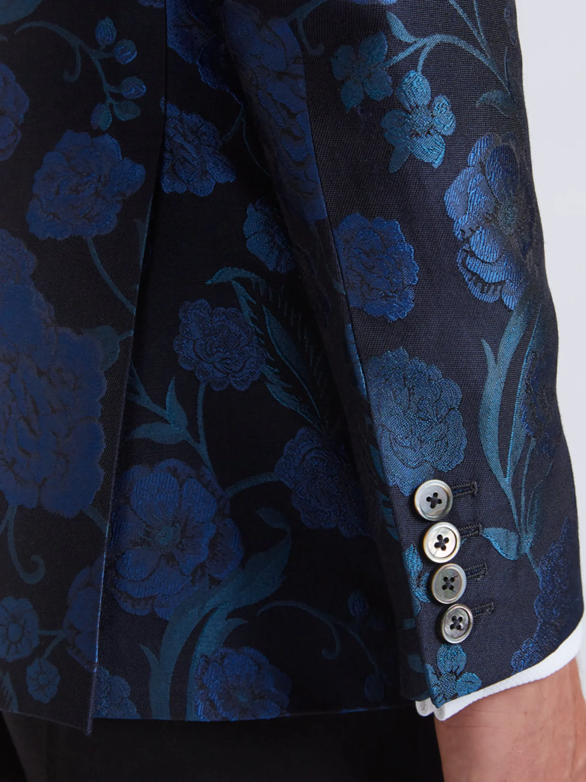 Favourbrook Teal Winnington Newport Jacket- Dinner Jackets
