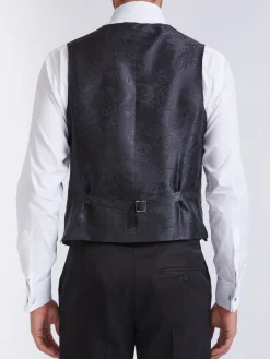 Favourbrook Teal Winnington Single Breasted 6 Button Waistcoat- Single Breasted Waistcoats | Waistcoats