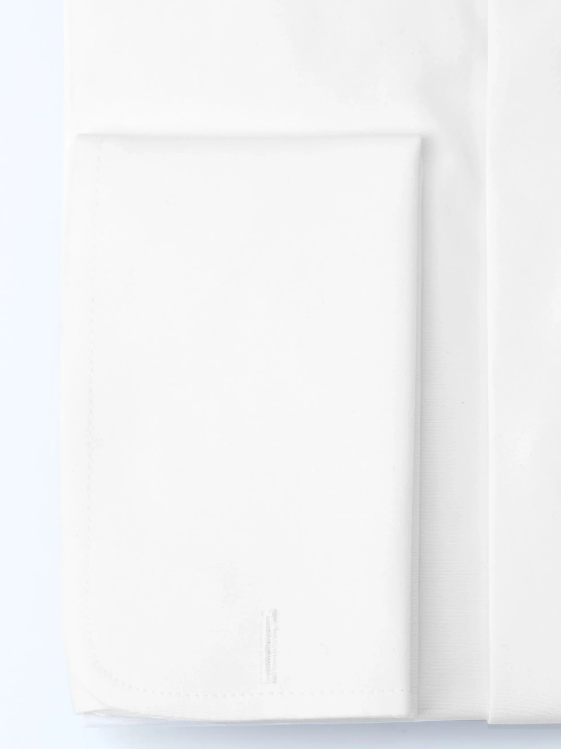 Favourbrook White Poplin Cotton Nehru Shirt- Shirts