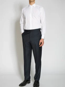 Favourbrook White Poplin Cotton Wedding Shirt- Wedding Attire | Shirts