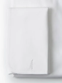 Favourbrook White Poplin Cotton Wedding Shirt- Wedding Attire | Shirts